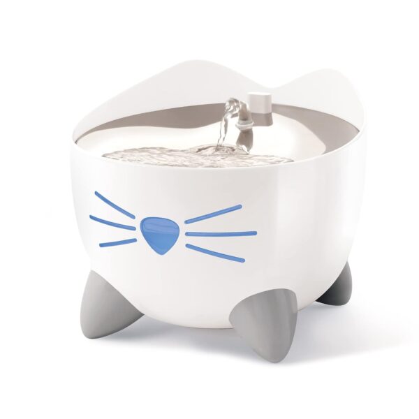 Fuente de Agua Inteligente Catit PIXI 43751 con Luz UV-C Capacidad 2 Litros Color Blanco