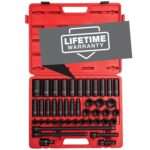 Juego de Llaves de Impacto Sunex 2569 y 2568 Drive 1 2 Pulgada 86 Piezas Acero Cr-Mo Métrico y SAE