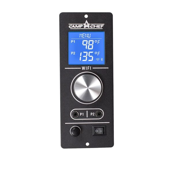 Controlador de Parrilla de Pellets Camp Chef PG24-82WFR WiFi PID Ajuste Retro Gen 2 con Dos Sondas de Carne