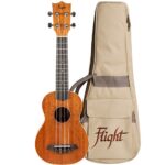 Ukelele de la serie de diseñador soprano de caoba
