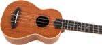 Ukelele de la serie de diseñador soprano de caoba