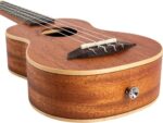 Ukelele de la serie de diseñador soprano de caoba