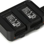 Juego de Carga Sennheiser EW-D Cargador de Doble Bahía con 2 Baterías Recargables BA-70 NiMH