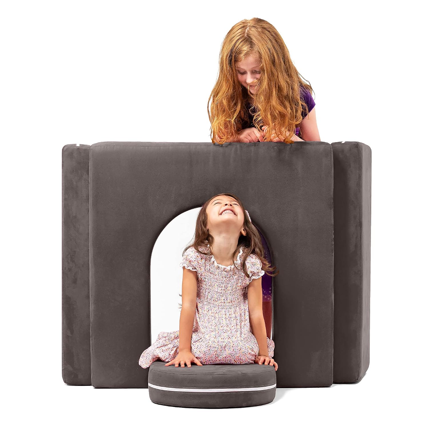 Accesorio Puerta de Castillo Jaxx Zipline Playscape 18942 microgamuza de felpa carbón para muebles modulares infantiles