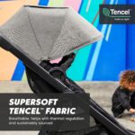 Baby Jogger City Select 2 Cochecito modular de una a dos plazas, colección Eco Lunar Negro