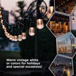 Tira de Luces LED Enbrighten Seasons 24 Pies 12 Bombillas Acrílicas Cambio de Color con Enchufe WiFi UltraPro Interior E