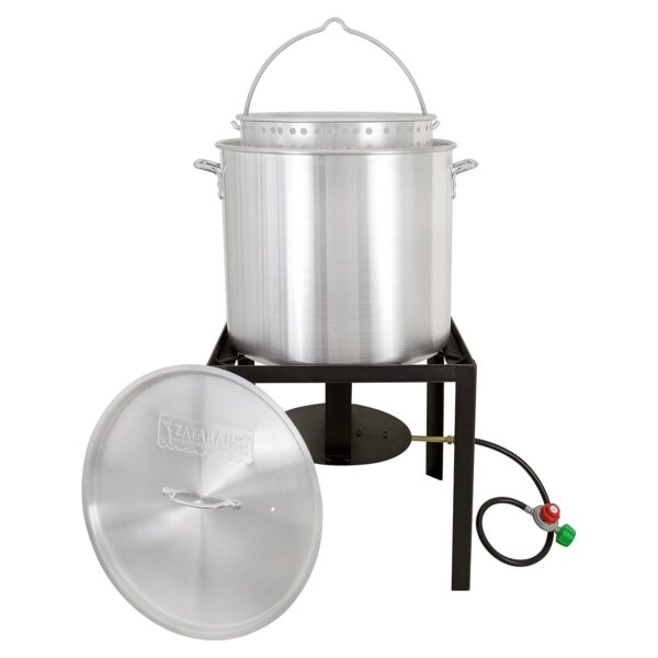 Zatarain's Kit de caldera de mariscos para cocina de cangrejos y mariscos, 80 cuartos de galón