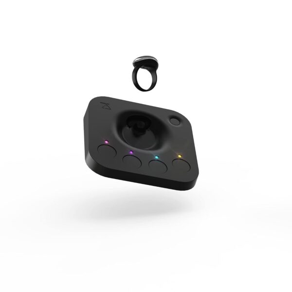 Enhancia Controlador de anillo MIDI Neova con Hub. Controlador MIDI de gestos avanzado con CPU independiente y nueve sen