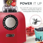 Dash Chef Series Deluxe - Licuadora digital de lujo – Licuadora profesional de alta velocidad de 1400 W para batidos, so