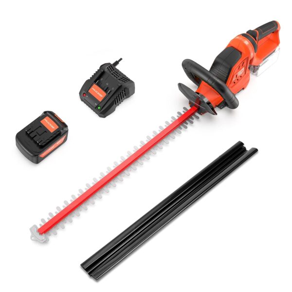 Cortasetos Inalámbrico PAXCESS SF8A609 22 Pulgadas 20V Batería 4.0 Ah