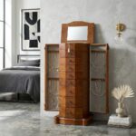 Armario Joyero Hives and Honey Florence 1321-182 8 Cajones Madera Nogal 40 pulgadas