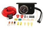 Sistema de Aire a Bordo Viair 20002 485C Stealth Black Gen 2 Compresor 12V 200 PSI Tanque 2.5 Galones