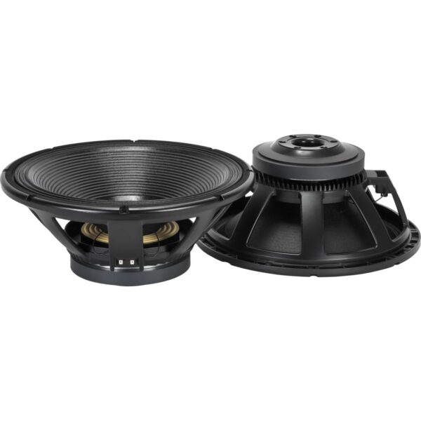 RCF LF18X401 Woofer de 18 pulgadas, 3000 vatios, 8 ohmios, sistema de ventilación doble forzado de bombo, diseño de arañ