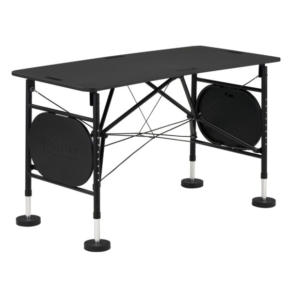 Mesa de Tratamiento Portátil Master Massage Modelo 24351R Plegable Altura Ajustable Aluminio