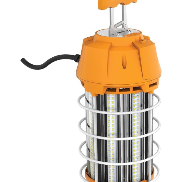 Satco S38975 Hi-Pro - Luz de trabajo temporal LED de alto lumen, 5000 K, blanca, 150 vatios