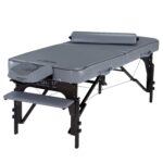 Mesa de Masaje Master Massage Montour LX 28259R 30 x 84 Pulgadas Espuma Viscoelástica 3 Pulgadas Gris