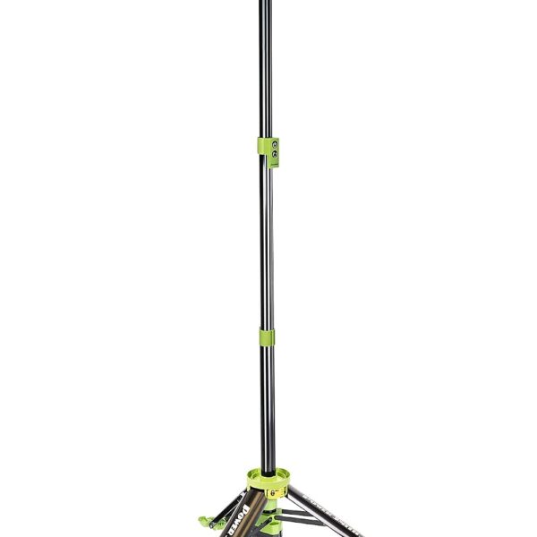 PowerSmith Voyager PVLR8000A 8000 lúmenes Luz de trabajo LED trípode inalámbrico plegable con batería, cargador y bolsa