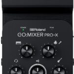 Roland GO:MIXER PRO-X Mezclador de audio para teléfonos inteligentes | Conecta y mezcla hasta 7 fuentes de audio | Añade