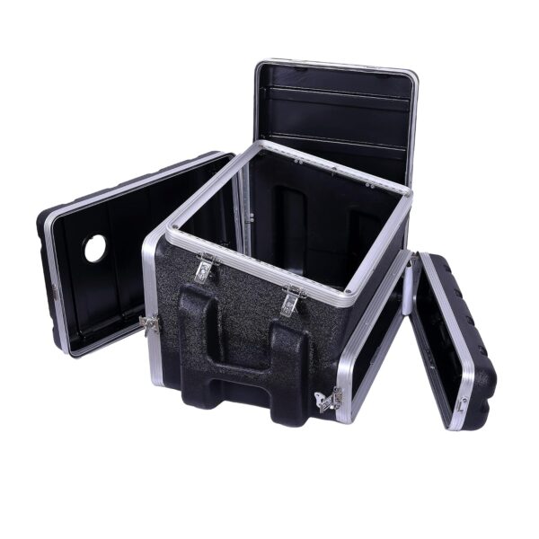 Caja de Rack para Consola Crossrock CRC6U4U6U Inclinada Superior 6U Frontal 4U Trasero 6U 23.2 x 20.8 x 16.9 Pulgadas
