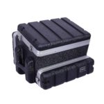 Caja de Rack para Consola Crossrock CRC6U4U6U Inclinada Superior 6U Frontal 4U Trasero 6U 23.2 x 20.8 x 16.9 Pulgadas