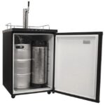 EdgeStar KC3000 Kegerator de tamaño completo con pantalla digital - negro