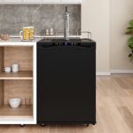 EdgeStar KC3000 Kegerator de tamaño completo con pantalla digital - negro