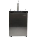 EdgeStar KC3000 Kegerator de tamaño completo con pantalla digital - negro