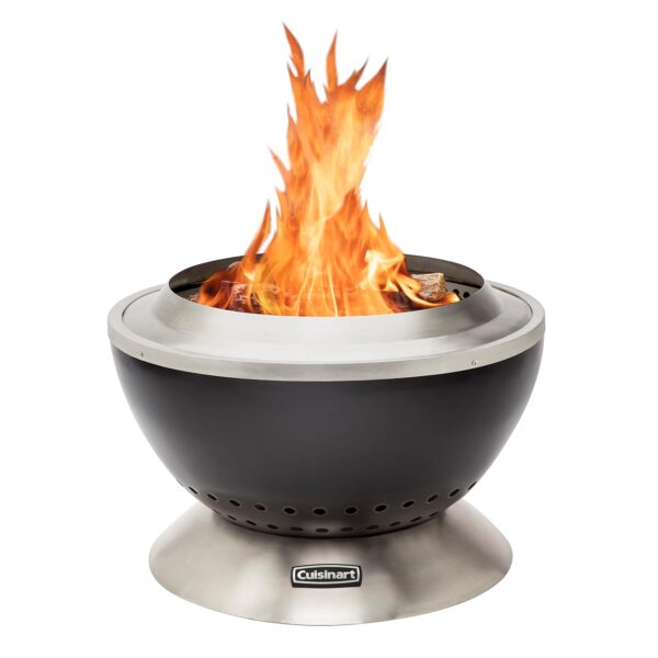 Fogata sin Humo Cuisinart COH-800 24 Pulgadas Acero Inoxidable Redonda