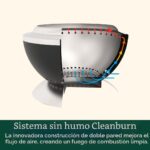 Fogata sin Humo Cuisinart COH-800 24 Pulgadas Acero Inoxidable Redonda