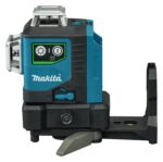 Makita SK700GD 12V max CXT® Láser verde autonivelante inalámbrico de iones de litio de 360° de 3 planos, clase II, 510-5