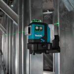 Makita SK700GD 12V max CXT® Láser verde autonivelante inalámbrico de iones de litio de 360° de 3 planos, clase II, 510-5