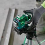 Makita SK700GD 12V max CXT® Láser verde autonivelante inalámbrico de iones de litio de 360° de 3 planos, clase II, 510-5