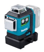 Makita SK700GD 12V max CXT® Láser verde autonivelante inalámbrico de iones de litio de 360° de 3 planos, clase II, 510-5