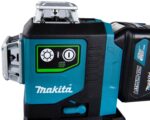 Makita SK700GD 12V max CXT® Láser verde autonivelante inalámbrico de iones de litio de 360° de 3 planos, clase II, 510-5