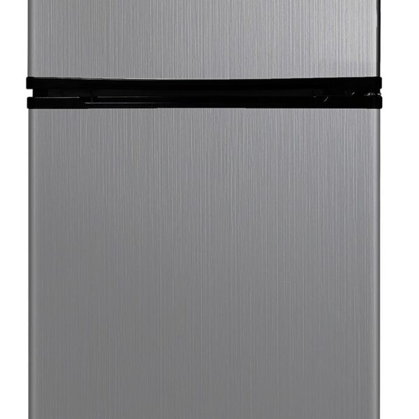 RF-314SSA: Refrigerador de doble puerta de 3.1 pies cúbicos en acero inoxidable – Energy Star