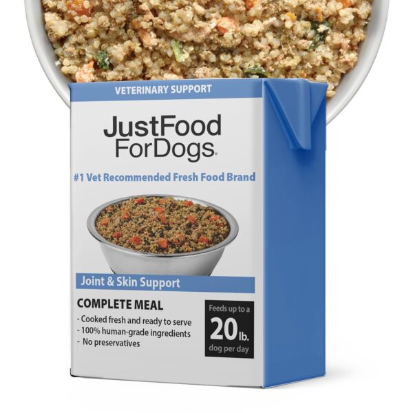 Alimento Húmedo para Perros JustFoodForDogs Pantry Fresh Cerdo y Quinoa Paquete de 12 150 Onzas