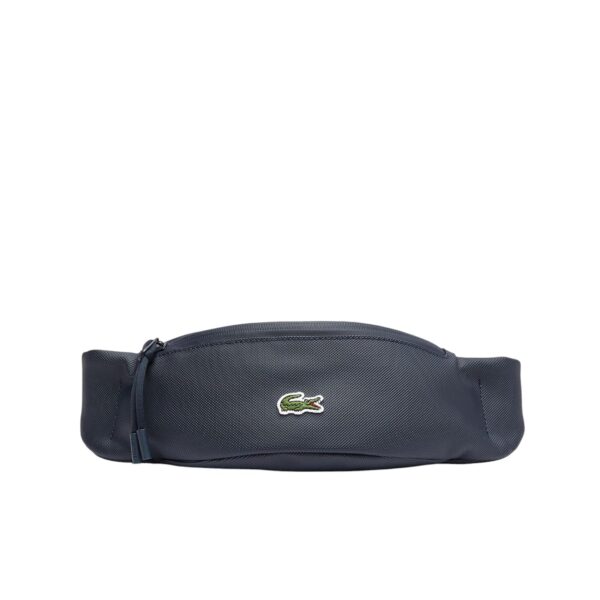 Riñonera Lacoste NH3317LV Azul Adriático Claro Lona Revestida Resistente