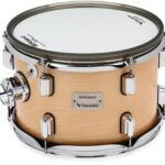 Roland V-Drums - Almohadilla para tumbona de diseño acústico con carcasa de madera de tamaño completo y zonas duales, ac