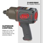 Ingersoll Rand 2146Q1MAX Llave de impacto neumática de transmisión de 3/4 pulgadas con diseño silencioso de empuñadura d