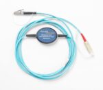 Fluke Networks Cable de referencia de prueba compatible con flujo encerrado multimodo (6.6 ft) para probar fibras termin