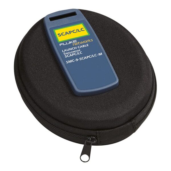 Fluke Networks Cable de lanzamiento de 9 µm monomodo (524.9 ft) para probar fibras terminadas LC de 9 µm (SCAPC/Metal LC