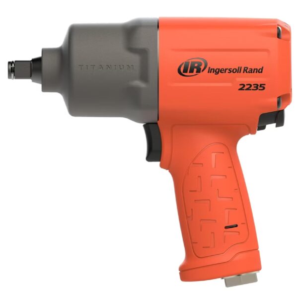 Llave de Impacto Neumática Ingersoll Rand 2235TIMAX-O 1/2 Pulgada 1350 ft-lb Carcasa de Titanio Color Naranja