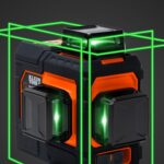 Klein Tools 93PLL - Nivel láser autonivelante con planos verdes brillantes de 3x360 grados, batería recargable, montaje