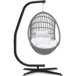 Soporte para Hamaca BestMassage Hanging Hammock Stands Acero Negro Capacidad 300 Libras