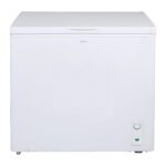Koolatron Congelador profundo – 7.0 pies cúbicos, congelador de pecho blanco, 1 cesta de alambre, garaje listo, almacena