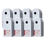 Zircon Detector de fugas de agua y sensor de inundación, sensor de fugas de agua con alarmas de fugas duales de 90 dB de