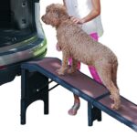 Rampa para Mascotas Pet Gear PG9956XLU Plegable Negro Chocolate Soporta 300 Libras