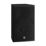 Yamaha Altavoz alimentado serie DHR, 1000W, 15" LF, controlador de compresión HF de 1.4 "con carcasa de madera contracha