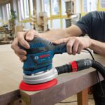 BOSCH Lijadora/pulidora de órbita aleatoria de múltiples orificios GEX34-6N de 6 pulgadas