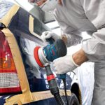 BOSCH Lijadora/pulidora de órbita aleatoria de múltiples orificios GEX34-6N de 6 pulgadas